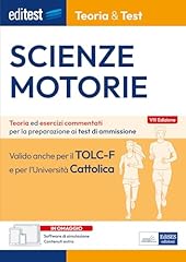 Test scienze motorie usato  Spedito ovunque in Italia 