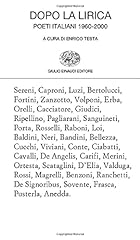 Dopo lirica poeti usato  Spedito ovunque in Italia 