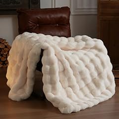 Faux fur throw for sale  Delivered anywhere in USA 