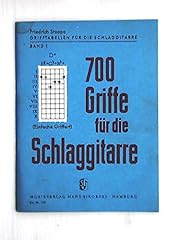 700 griffe schlaggitarre gebraucht kaufen  Wird an jeden Ort in Deutschland