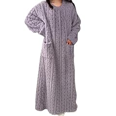Zeiayuas fleece nightdress for sale  Delivered anywhere in UK