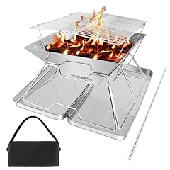 Foldable fire pit for sale  Delivered anywhere in UK