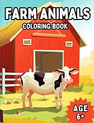 Farm animal coloring for sale  Delivered anywhere in UK