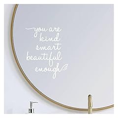Bathroom mirror affirmation for sale  Delivered anywhere in USA 