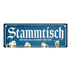 Stammtisch metallschild xl gebraucht kaufen  Wird an jeden Ort in Deutschland