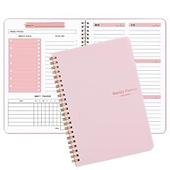 Weekly planner notebook for sale  Delivered anywhere in UK