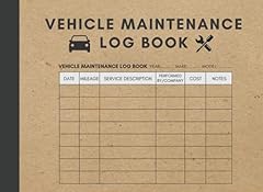 Vehicle maintenance log for sale  Delivered anywhere in USA 