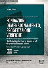 Fondazioni dimensionamento pro usato  Spedito ovunque in Italia 