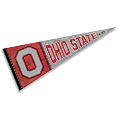 Ohio State Buckeyes Pennant Throwback Vintage Banner for sale  Delivered anywhere in USA 