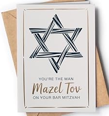 Bar mitzvah card for sale  Delivered anywhere in USA 