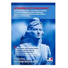 Affichage marianne république d'occasion  Livré partout en France