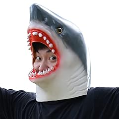 Partygears shark mask for sale  Delivered anywhere in USA 