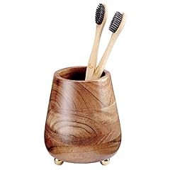 wooden toothbrush holder for sale  Delivered anywhere in UK