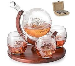 Etched decanter whiskey for sale  Delivered anywhere in Ireland