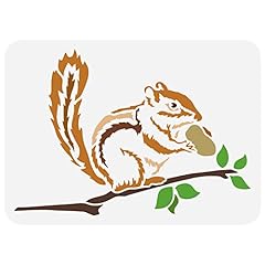 Fingerinspire chipmunk stencil for sale  Delivered anywhere in USA 