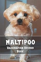 Maltipoo vaccination record for sale  Delivered anywhere in USA 