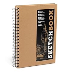 Sketchbook kraft spiral for sale  Delivered anywhere in USA 