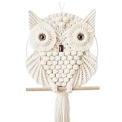 Achart owl macrame for sale  Delivered anywhere in USA 