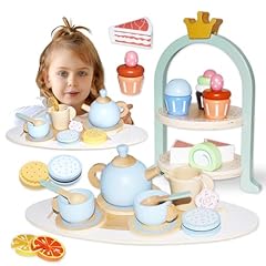 Wooden tea party for sale  Delivered anywhere in USA 