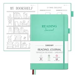 Simsimy reading journal for sale  Delivered anywhere in USA 