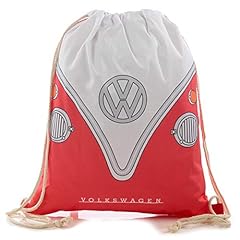 VW T1 Camper Bus Drawstring Bag (RED) for sale  Delivered anywhere in UK