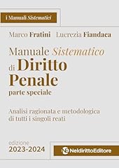 Manuale sistematico diritto usato  Spedito ovunque in Italia 