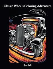 Classic wheels coloring for sale  Delivered anywhere in UK