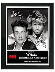 Wham signed autograph for sale  Delivered anywhere in UK