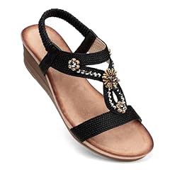 Shibever black wedge for sale  Delivered anywhere in USA 
