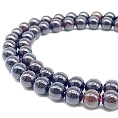 Perles grenat rouge d'occasion  Livré partout en France