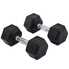 Homcom rubber dumbbell for sale  Delivered anywhere in Ireland
