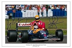 Nigel mansell ayrton for sale  Delivered anywhere in UK