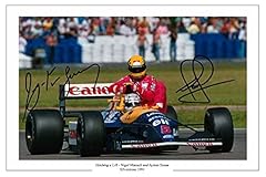 Nigel mansell ayrton for sale  Delivered anywhere in UK