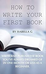 Write first book for sale  Delivered anywhere in UK