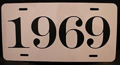 1969 year metal for sale  Delivered anywhere in USA 