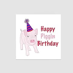 Happy piggin birthday for sale  Delivered anywhere in UK