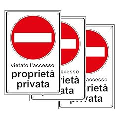 Space cartelli vietato usato  Spedito ovunque in Italia 