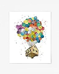 Balloons house prints for sale  Delivered anywhere in USA 