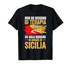 Terapia siciliana maglietta usato  Spedito ovunque in Italia 