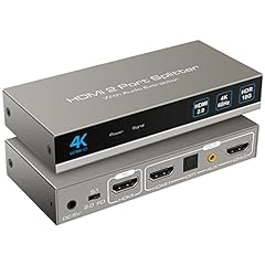 Hdmi splitter audio for sale  Delivered anywhere in UK