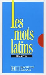 Mots latins livre d'occasion  Livré partout en France