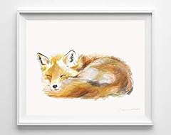 Fox art print for sale  Delivered anywhere in USA 