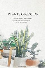 Plants obsession journal usato  Spedito ovunque in Italia 