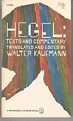 Hegel texts and d'occasion  Livré partout en France