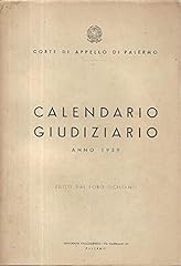 Calendario giudiziario anno usato  Spedito ovunque in Italia 