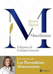 Miscellanées élégance langu d'occasion  Livré partout en France