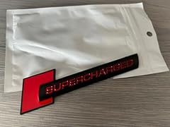Scritta supercharged con usato  Spedito ovunque in Italia 