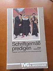 Schriftgemäss predigen plädo gebraucht kaufen  Wird an jeden Ort in Deutschland