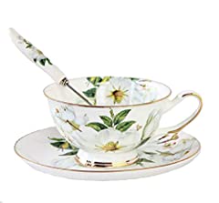 Gift Set Vintage Fine Bone China Tea Cup Spoon and for sale  Delivered anywhere in UK