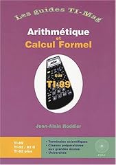 Arithmetique calcul formel d'occasion  Livré partout en Belgiqu